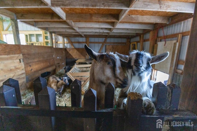 view of stable