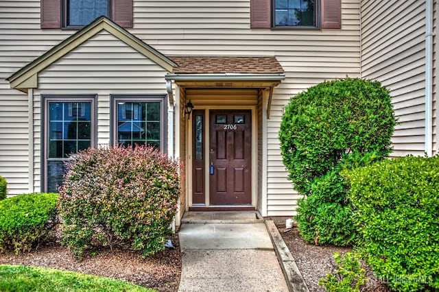 view of property entrance