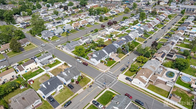 59 Mckinley Ave, Colonia, NJ 07067 - aerial view of property's location with nearby suburban area