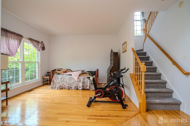7 Sequoia Dr, South Brunswick, NJ 08810 - bedroom with hardwood / wood-style flooring