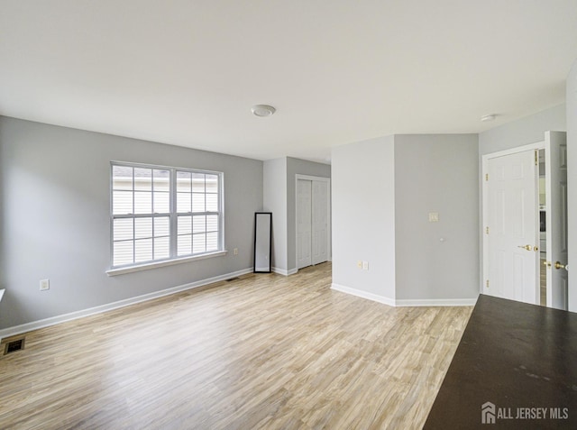 221 Morning Glory Dr, Monroe, NJ 08831 - spare room featuring light wood-type flooring and baseboards