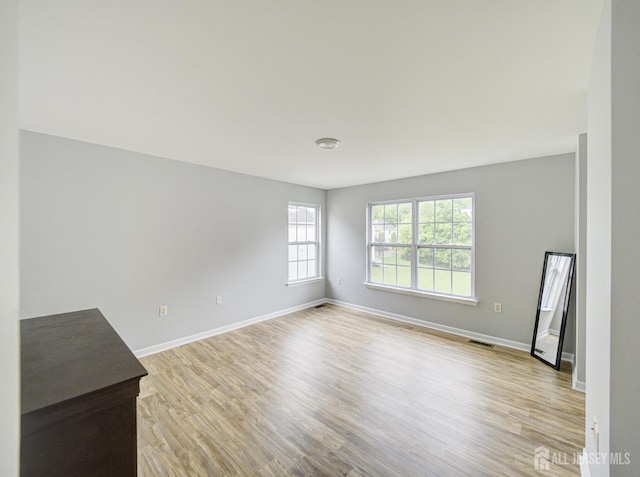 221 Morning Glory Dr, Monroe, NJ 08831 - spare room featuring light wood-style flooring and baseboards