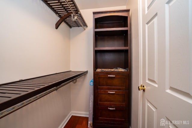 4 Bernadette Cir S, Brunswick, NJ 08852 - walk in closet with wood finished floors