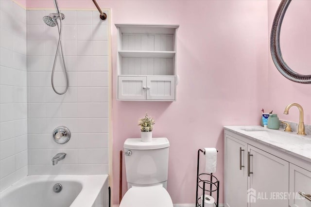 13 Sheffield Ave, Monroe, NJ 08831 - full bathroom with vanity, toilet, and shower / washtub combination