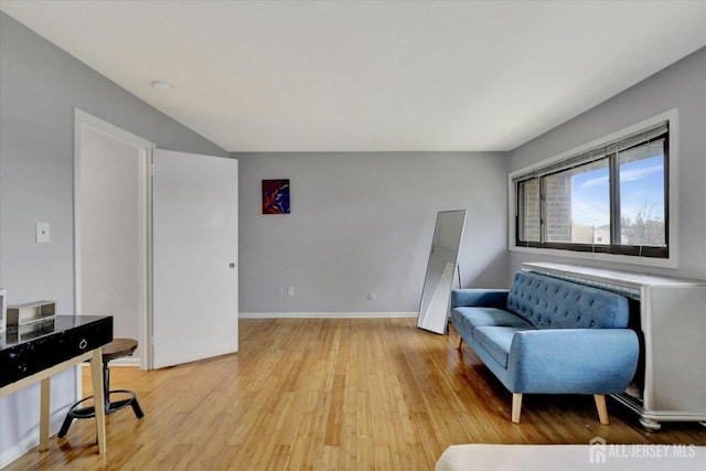 186 Hamilton Pl, East Windsor, NJ 08520 - sitting room featuring light wood-style floors and baseboards