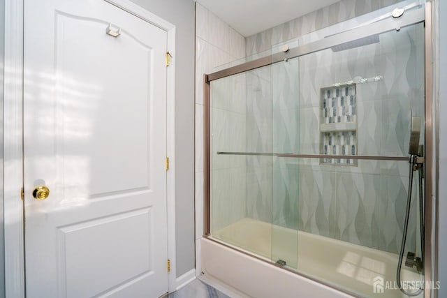 45 Green Ash St, Monroe, NJ 08831 - bathroom featuring combined bath / shower with glass door