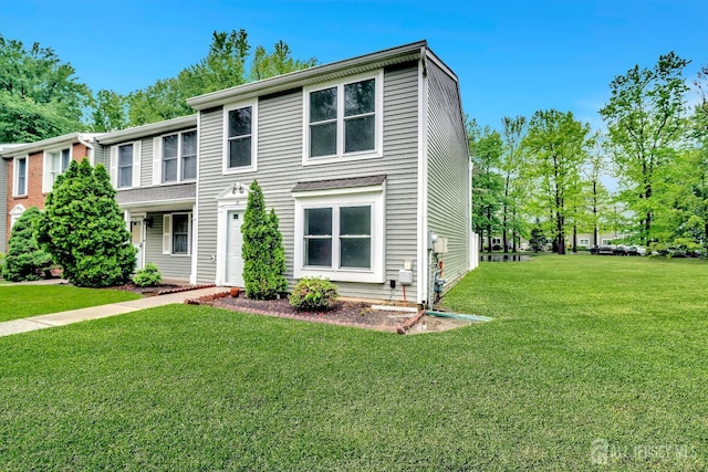 73 Doe Ct, South Brunswick, NJ 08852 - view of front of home with a front yard