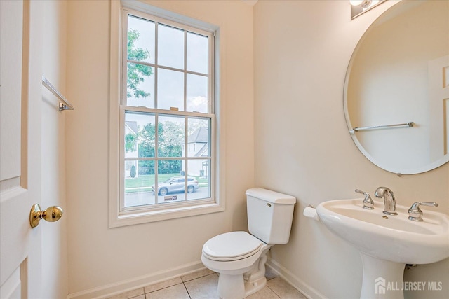 15 Fabiszewski Way, Parlin, NJ 08859 - bathroom featuring toilet, tile patterned flooring, and baseboards