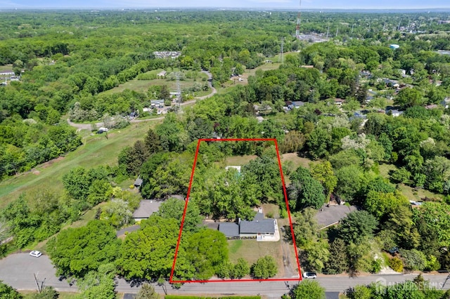 13 Orchard Pkwy, Morganville, NJ 07751 - view of property location with a forest and property boundaries highlighted