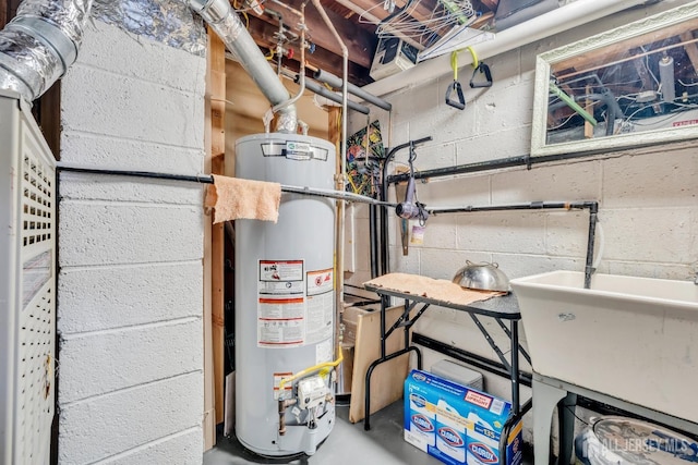 750 Barry Ave, Perth Amboy, NJ 08861 - utilities featuring gas water heater
