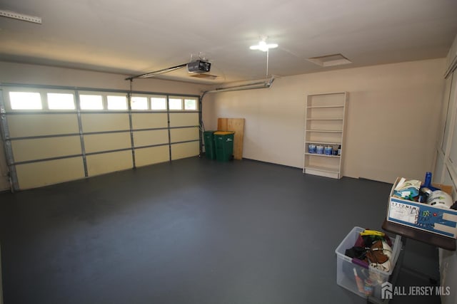 236-A Vernon Rd, Monroe, NJ 08831 - garage featuring a garage door opener