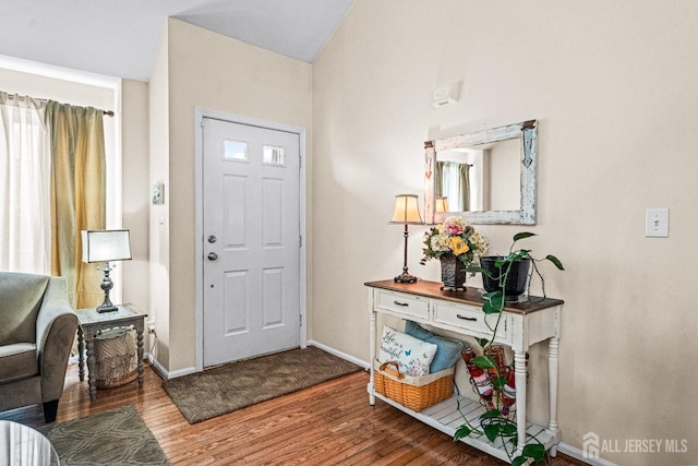 16 Dryden Dr, Burlington Twp, NJ 08016 - entrance foyer featuring wood finished floors and baseboards