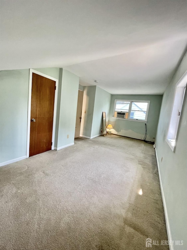 1211 S 9th St, South Plainfield, NJ 07080 - carpeted empty room with baseboards and cooling unit