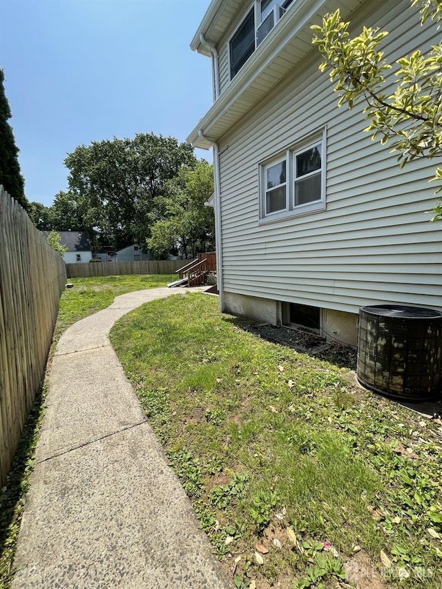 1211 S 9th St, South Plainfield, NJ 07080 - view of property exterior with central AC unit