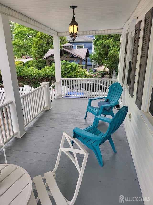 72 High St, Perth Amboy, NJ 08861 - view of covered porch