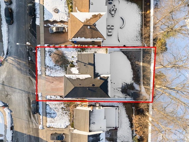 2291 Morrison Ave, Union Twp, NJ 07083 - aerial overview of property's location featuring property parcel outlined