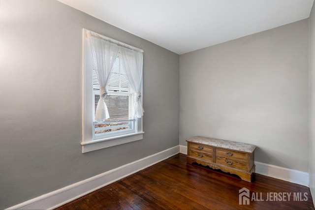 340 Runyon Ave, Middlesex, NJ 08846 - spare room with baseboards and dark wood-type flooring