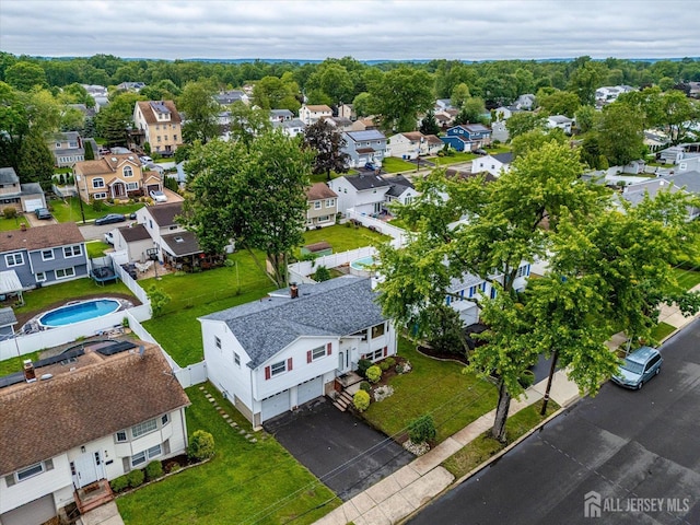 115 Broadway Ave, Colonia, NJ 07067 - aerial view of residential area with a pool area