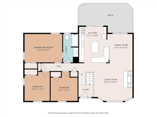 115 Broadway Ave, Colonia, NJ 07067 - home floor plan