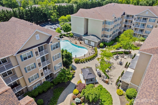 540 Cranbury Rd Unit 105, East Brunswick, NJ 08816 - aerial view of a pool
