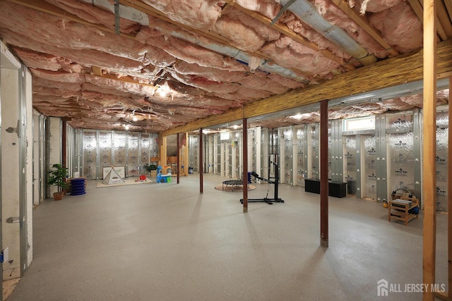 14 Thomasine St, Edison, NJ 08817 - view of unfinished basement