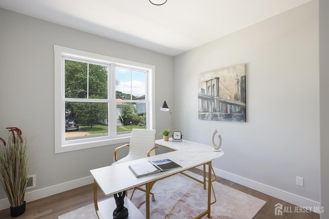 14 Thomasine St, Edison, NJ 08817 - home office with wood finished floors