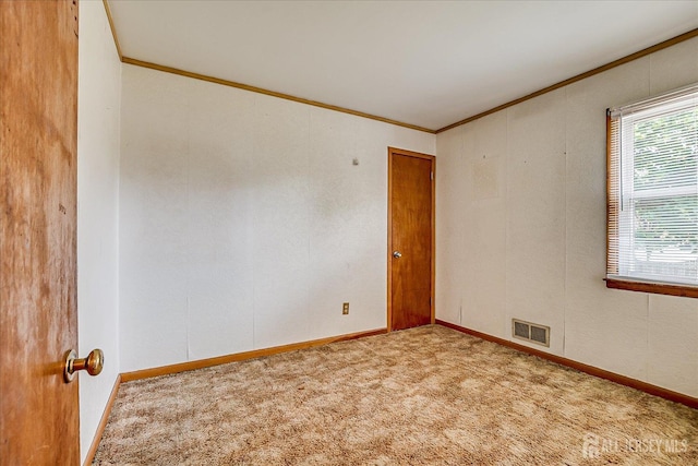 108 Smith St, South Plainfield, NJ 07080 - carpeted spare room with ornamental molding and baseboards