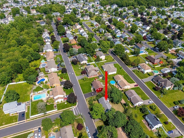 108 Smith St, South Plainfield, NJ 07080 - view of property location with nearby suburban area and a pool area