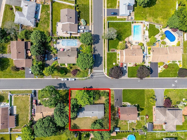 108 Smith St, South Plainfield, NJ 07080 - aerial view of residential area featuring property parcel outlined