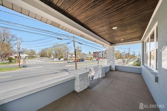 657 Amboy Ave, Edison, NJ 08837 - unfurnished sunroom with a residential view