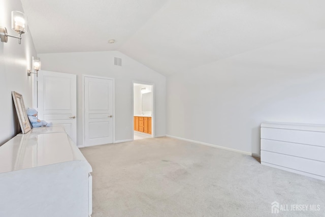 334 Waterside Blvd, Monroe, NJ 08831 - additional living space with lofted ceiling and light carpet