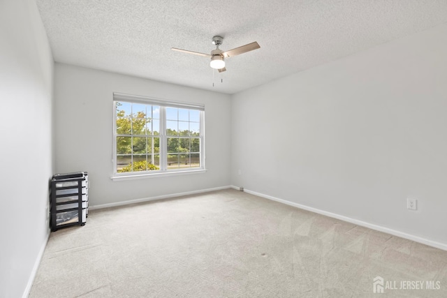 334 Waterside Blvd, Monroe, NJ 08831 - carpeted empty room with a textured ceiling and a ceiling fan