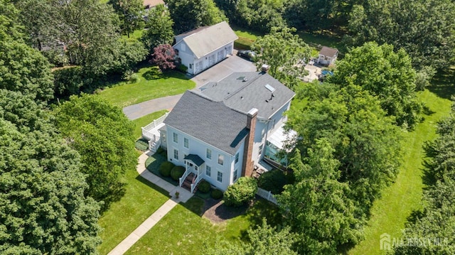 59 S Main St, Cranbury, NJ 08512 - aerial view of property and surrounding area
