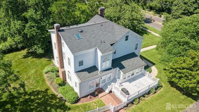 59 S Main St, Cranbury, NJ 08512 - aerial view of property and surrounding area