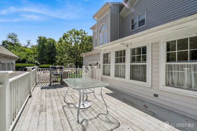 59 S Main St, Cranbury, NJ 08512 - deck featuring grilling area