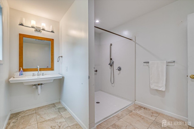 311 Prospect Ave, Dunellen, NJ 08812 - bathroom with a tile shower
