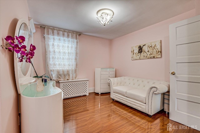 311 Prospect Ave, Dunellen, NJ 08812 - living area featuring wood finished floors