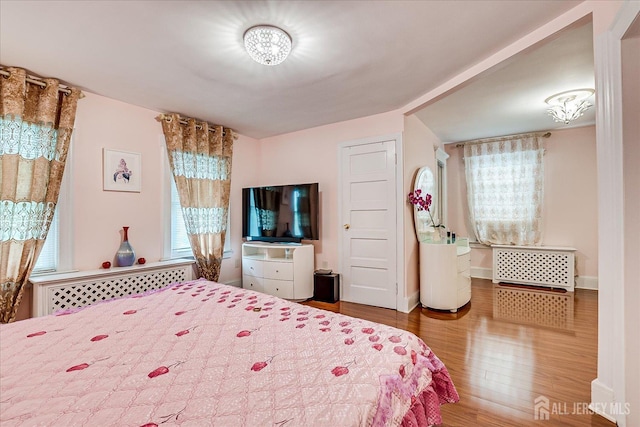 311 Prospect Ave, Dunellen, NJ 08812 - bedroom featuring wood finished floors and baseboards