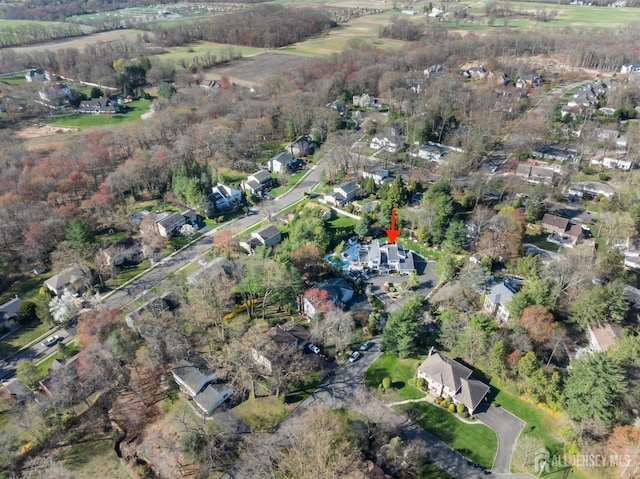 7 Leighton Dr, East Brunswick, NJ 08816 - aerial view with a residential view