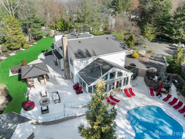 7 Leighton Dr, East Brunswick, NJ 08816 - drone / aerial view
