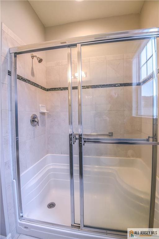 full bath with a stall shower