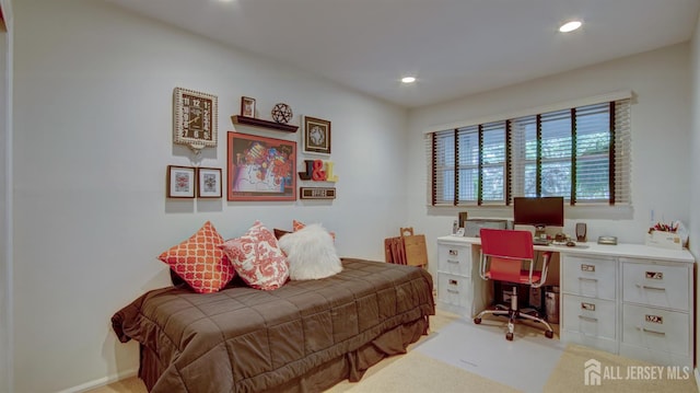 15 Timber Rd, East Brunswick, NJ 08816 - carpeted bedroom with recessed lighting and an office area