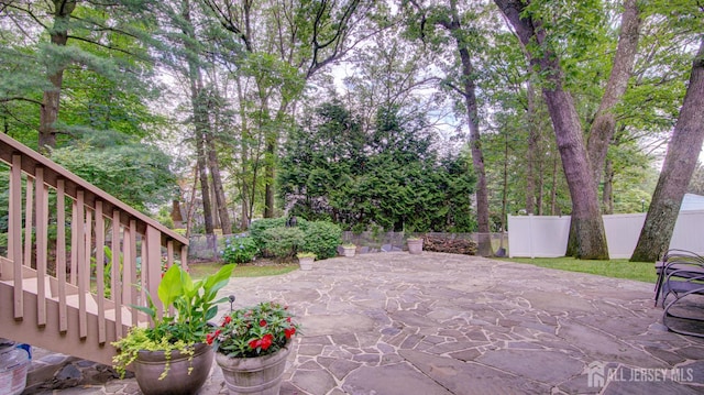 15 Timber Rd, East Brunswick, NJ 08816 - fenced backyard featuring a patio area