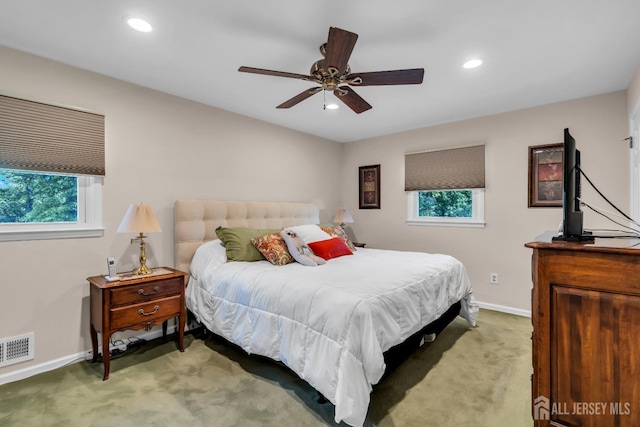 11 Diana Ct, East Brunswick, NJ 08816 - bedroom featuring carpet floors, multiple windows, baseboards, and recessed lighting