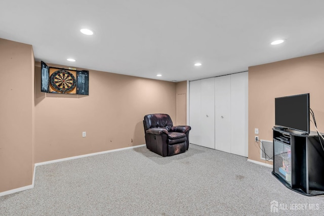 11 Diana Ct, East Brunswick, NJ 08816 - unfurnished room with carpet flooring, recessed lighting, and baseboards