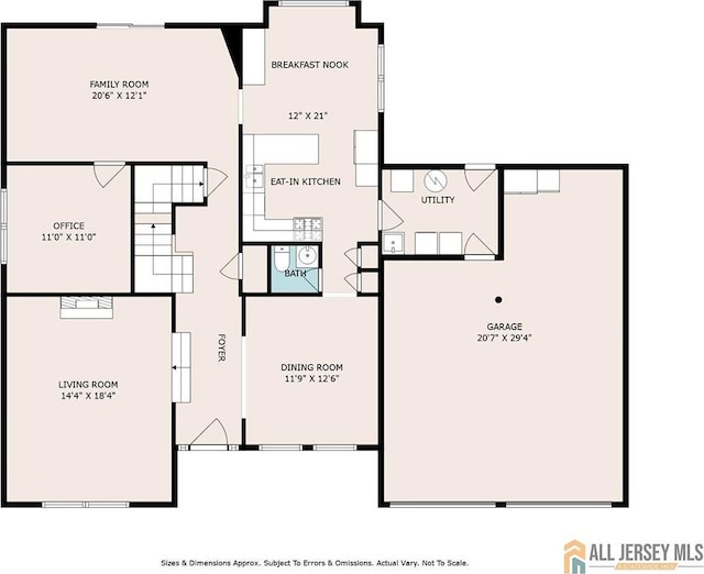 13 Harper Rd, South Brunswick, NJ 08852 - home floor plan