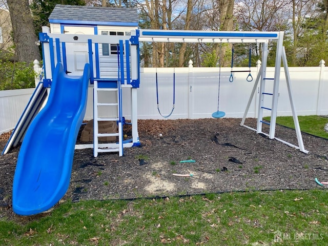 22 E Zoller Rd, East Brunswick, NJ 08816 - view of playground featuring fence