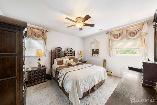 15 E Grant Ave, Colonia, NJ 07067 - bedroom with ceiling fan and baseboards