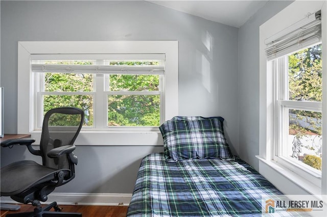 16 Lafayette Ave, Edison, NJ 08837 - bedroom featuring multiple windows, an office area, and baseboards