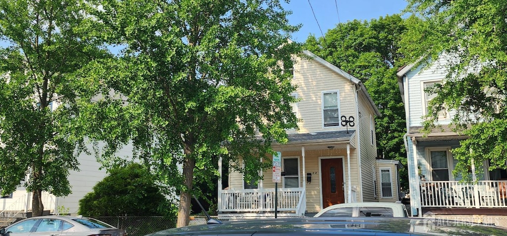 13 James St, New Brunswick, NJ 08901 - view of front facade with covered porch